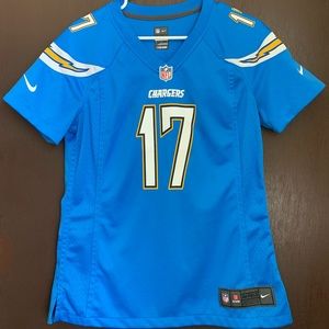 LOS ANGELES / SAN DIEGO CHARGERS PHILLIP RIVERS #17 NIKE JERSEY POWDER BLUE